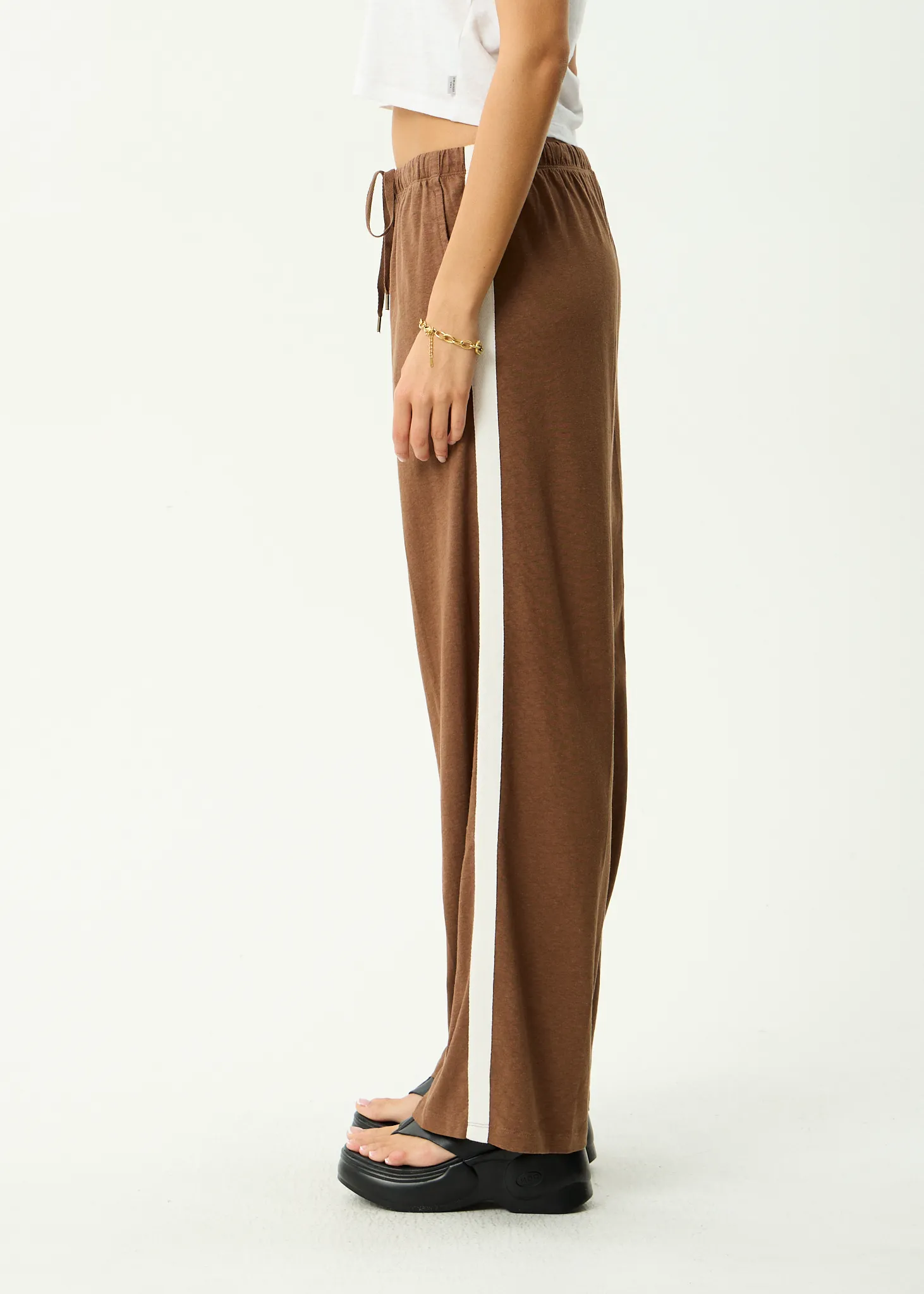 AFENDS Womens Jones - Lounge Pant - Cinnamon sold by Afends product image thumbnail 4