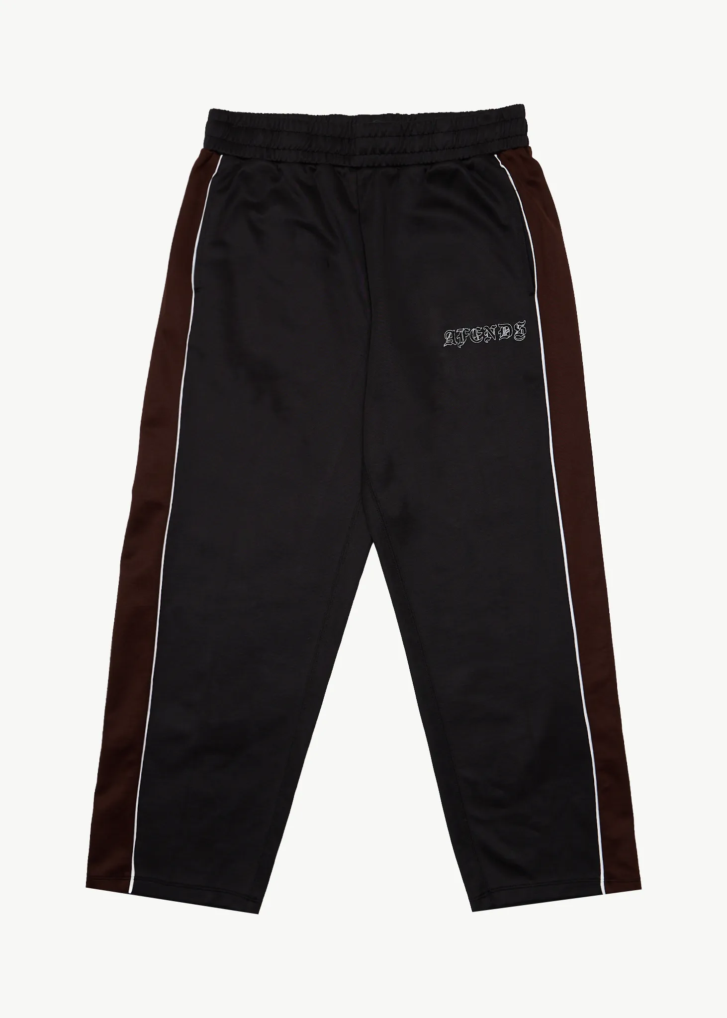 AFENDS Mens Machine - Track Pant - Black sold by Afends