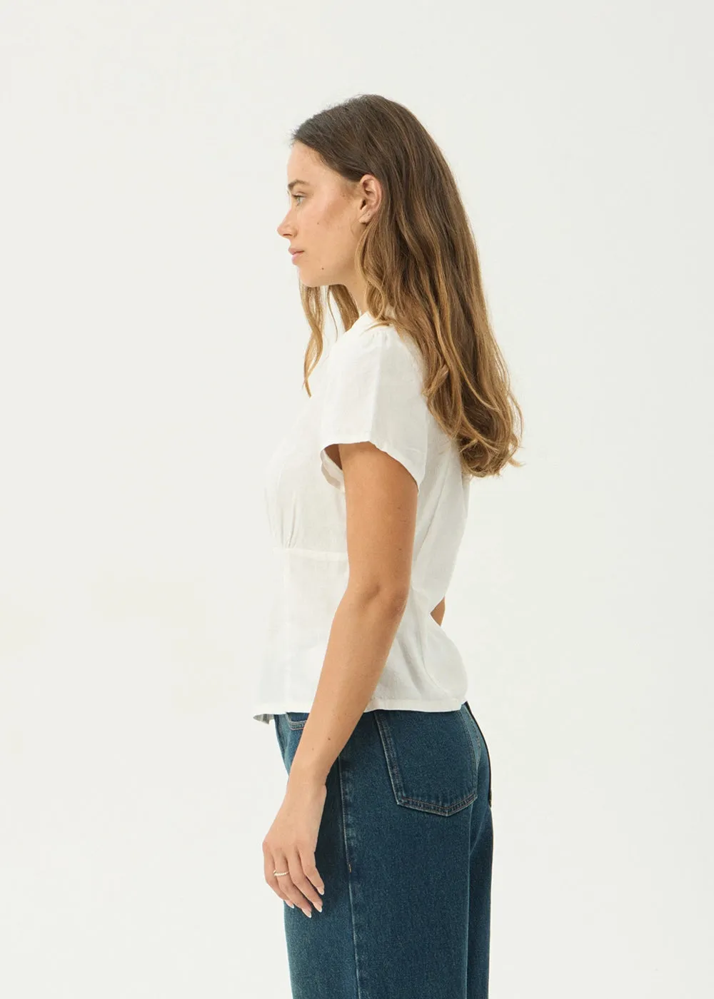 AFENDS Womens Evie - Shirt - White sold by Afends product image thumbnail 4