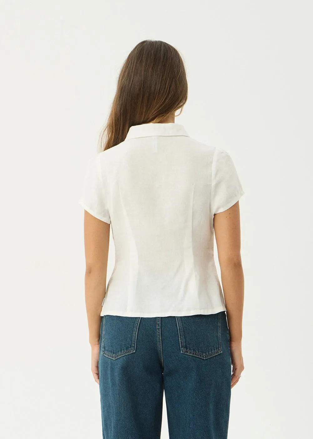 AFENDS Womens Evie - Shirt - White sold by Afends product image thumbnail 5