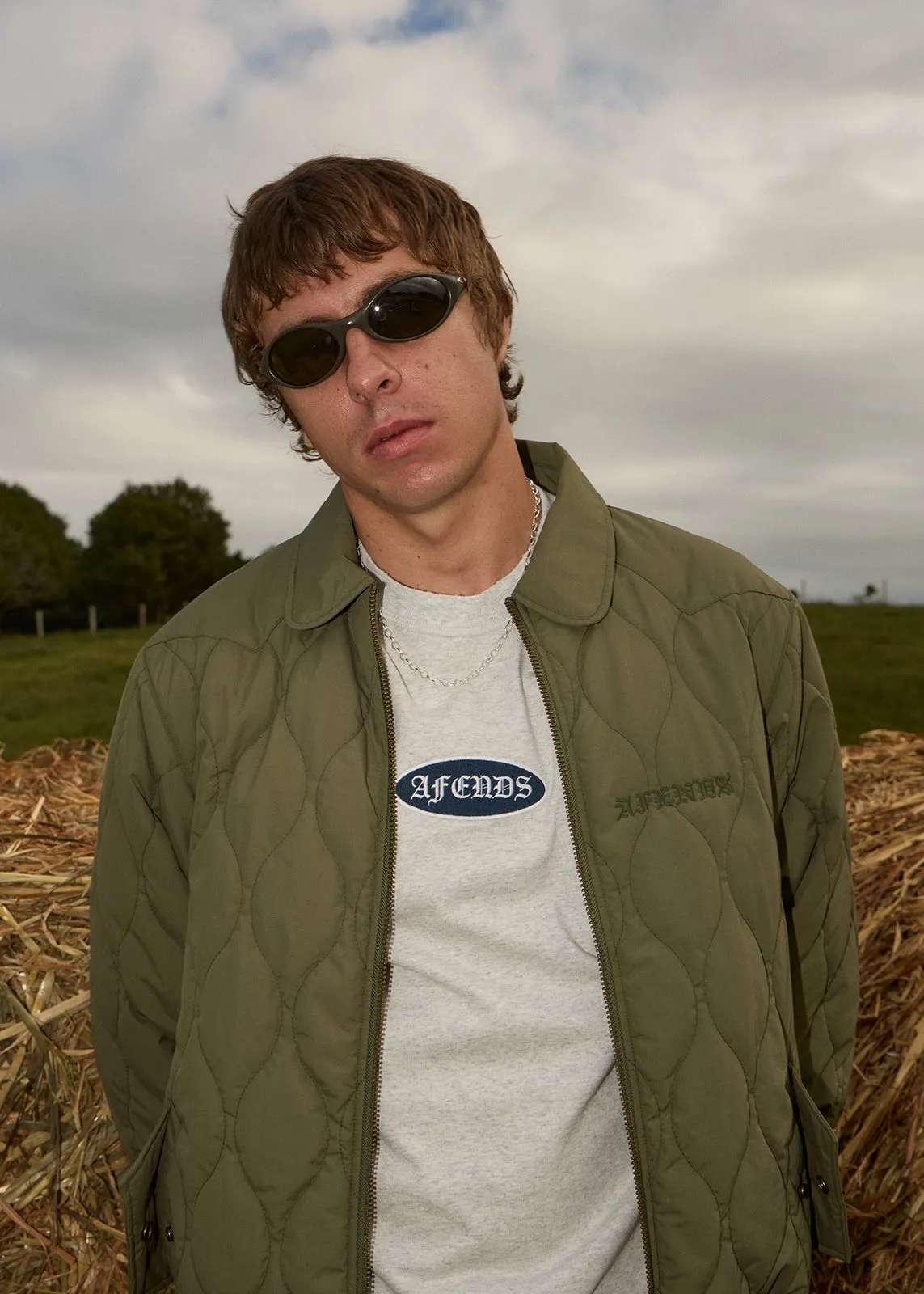 AFENDS Mens Mellross - Bomber Jacket - Military sold by Afends product image thumbnail 3