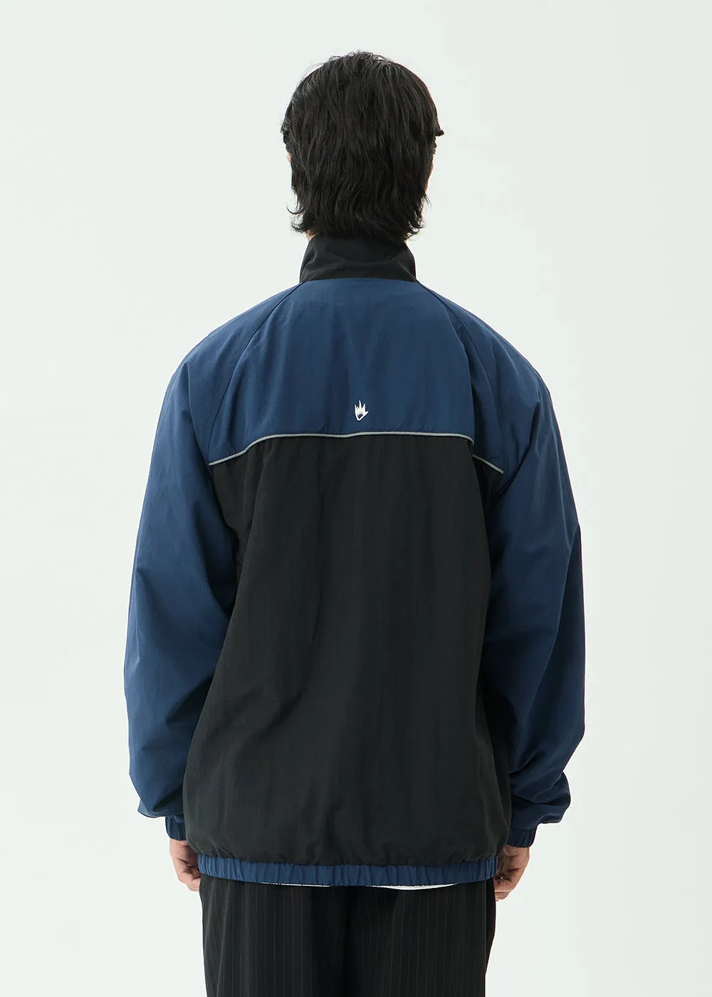 AFENDS Mens Speed - Sports Spray Jacket - Navy sold by Afends product image thumbnail 5