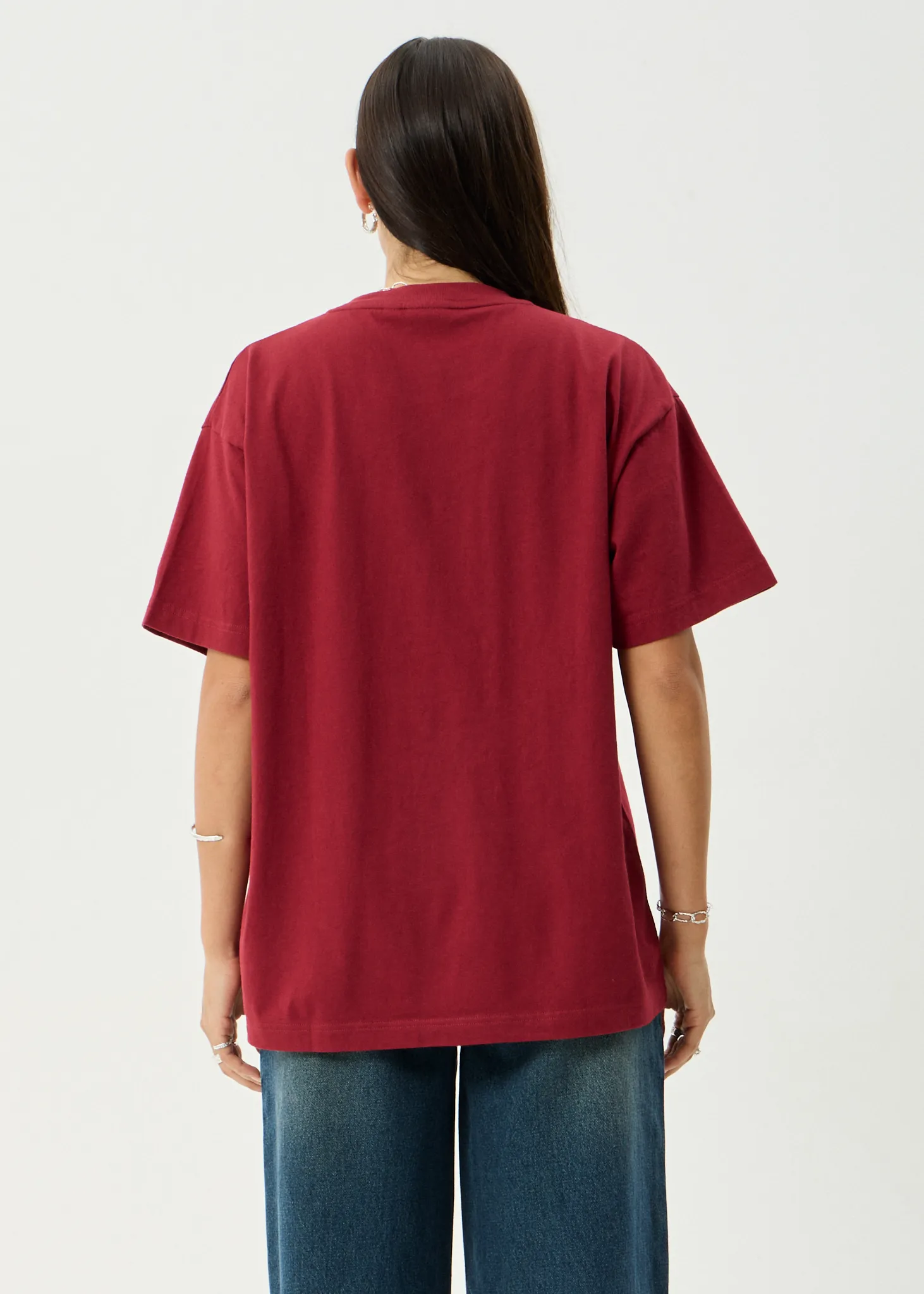 AFENDS Womens Locket - Oversized Tee - Ketchup sold by Afends product image thumbnail 5