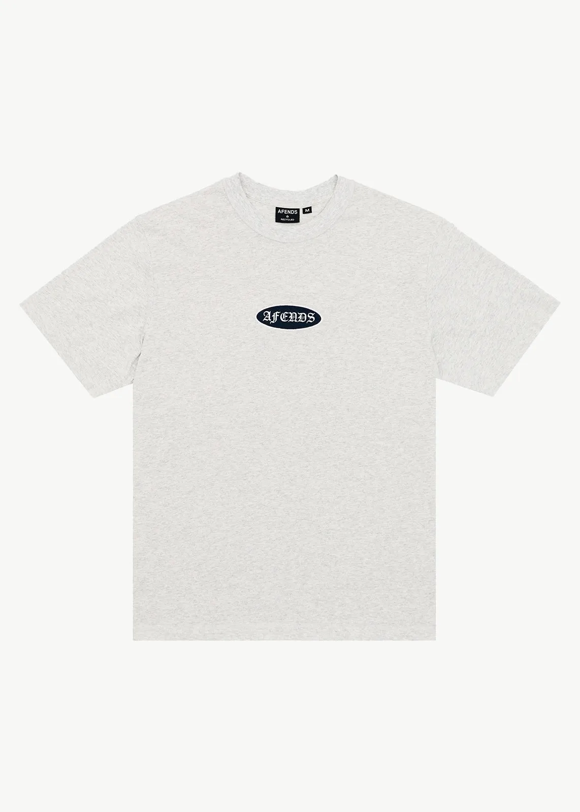 AFENDS Mens Supply - Retro Tee - Grey Marle sold by Afends