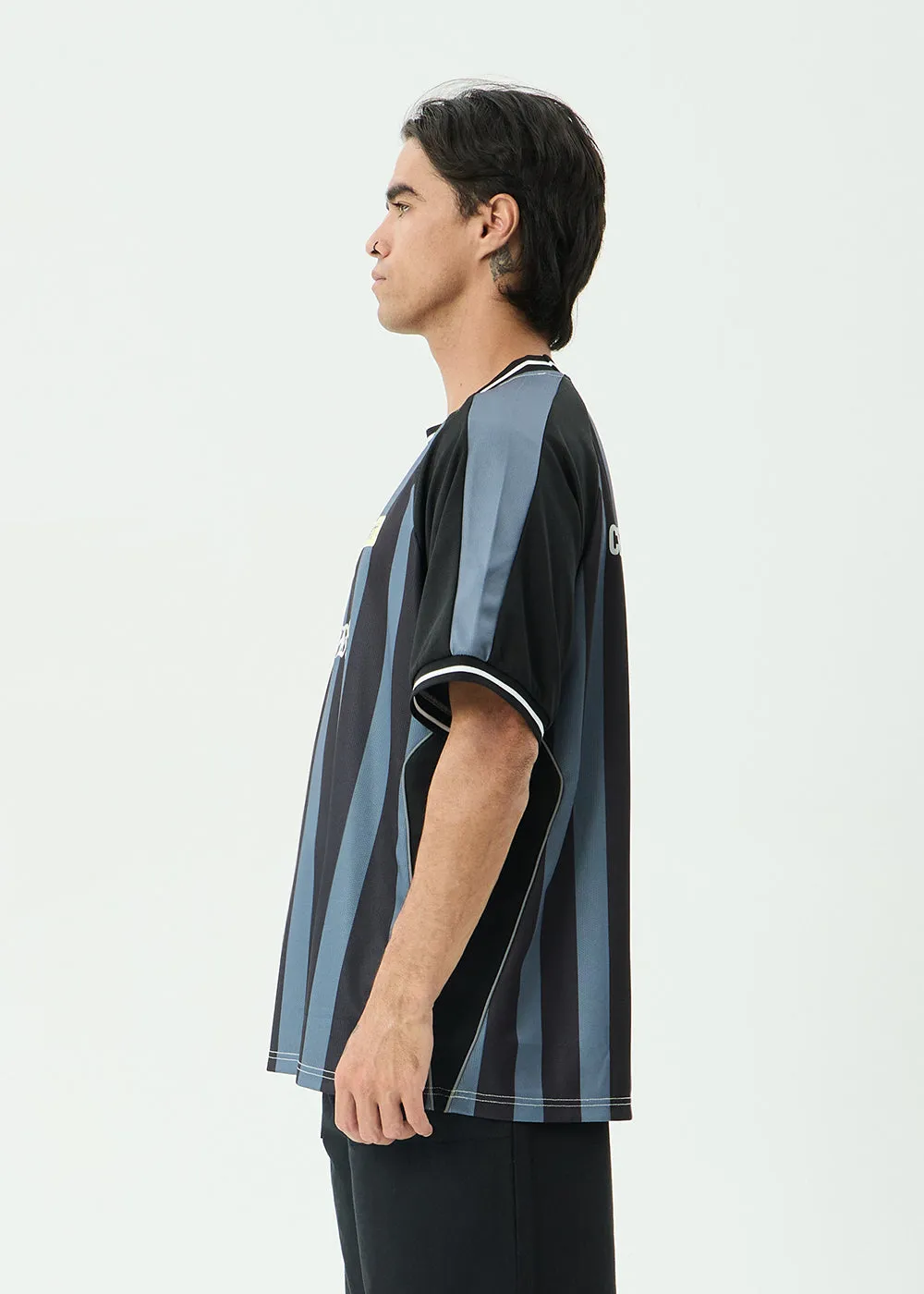 AFENDS Mens Holloway - Raglan Jersey - Black sold by Afends product image thumbnail 5