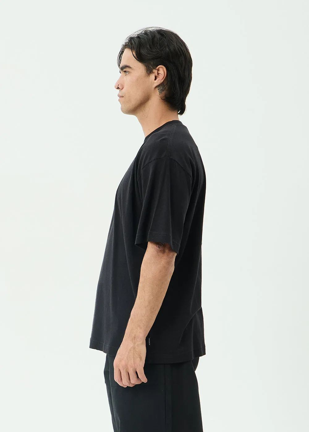 AFENDS Mens Mind Melt - Boxy Tee - Black sold by Afends product image thumbnail 5