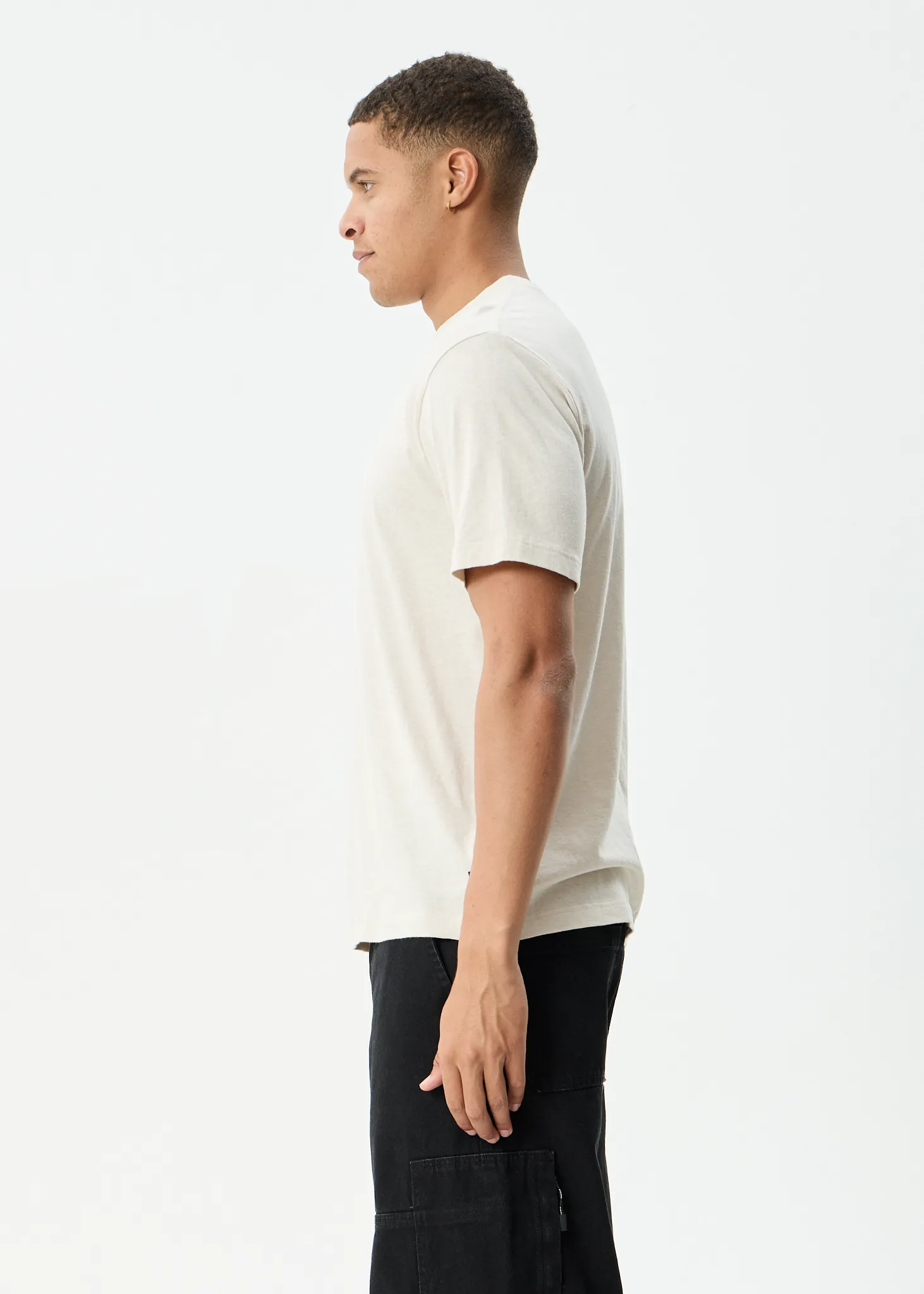 AFENDS Mens Allure - Retro Tee - Moonbeam sold by Afends product image thumbnail 4