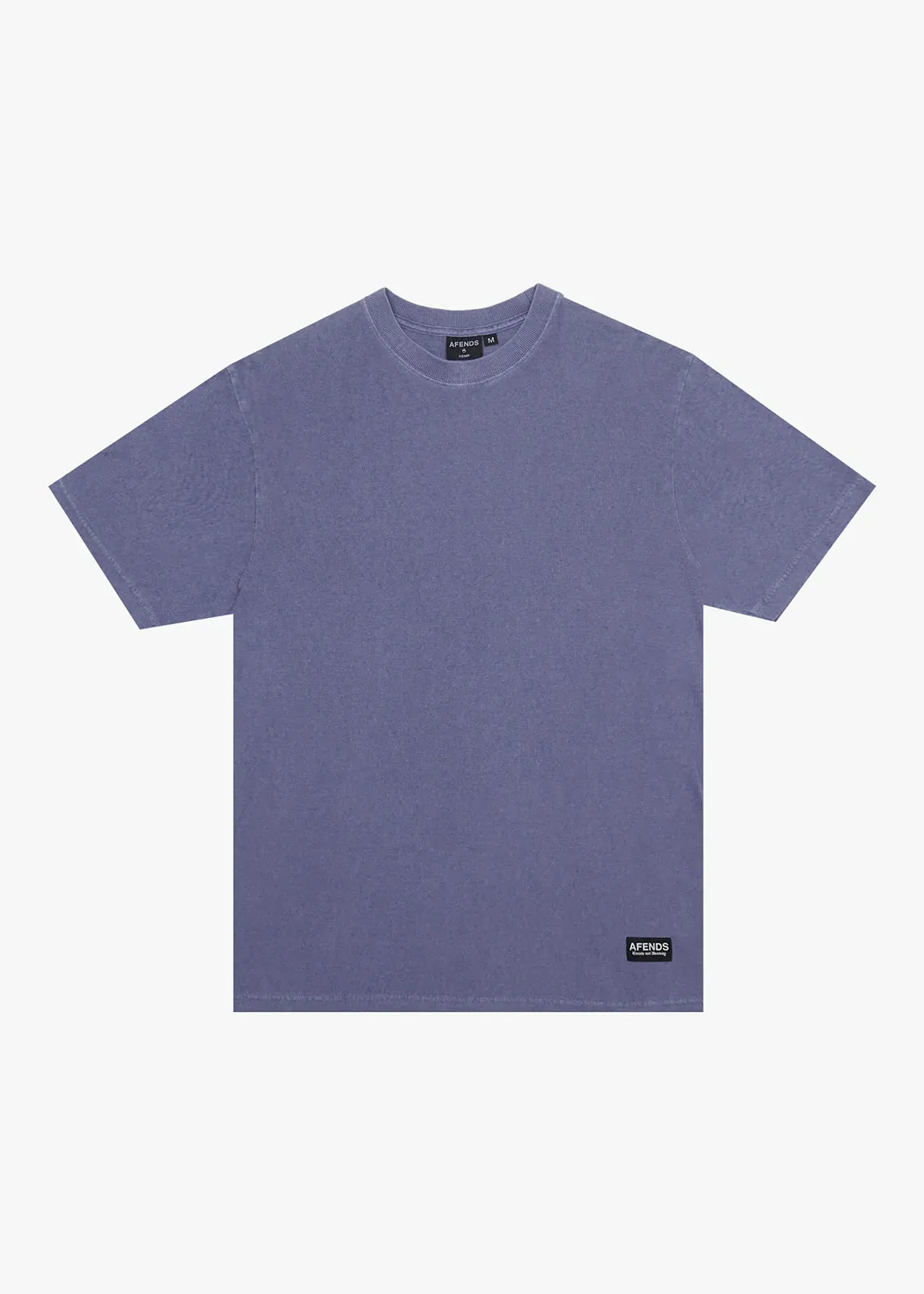 AFENDS Mens Classic - Retro Tee - Vintage Aubergine sold by Afends