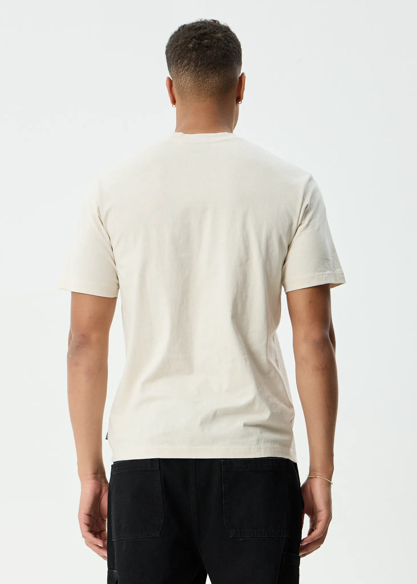 AFENDS Mens Burnin - Retro Tee - Moonbeam sold by Afends product image thumbnail 5