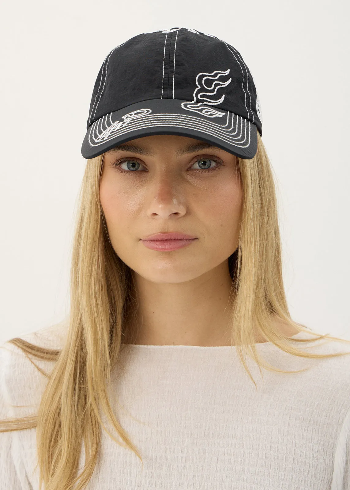 AFENDS Unisex Motor - Six Panel Cap - Black sold by Afends product image thumbnail 4