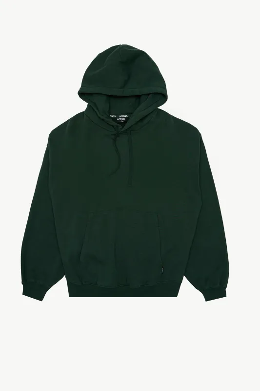 AFENDS Mens Genesis - Boxy Pull On Hood - Washed Pine made by Afends