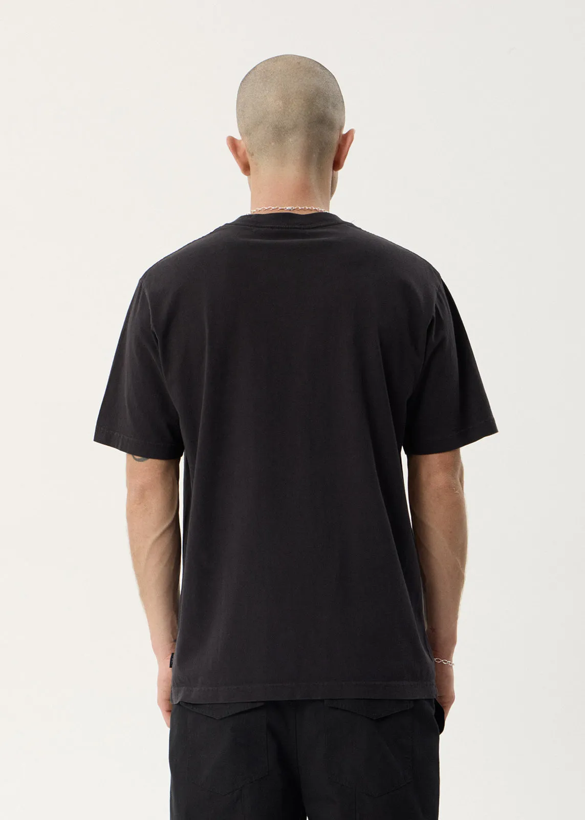 AFENDS Mens Anniversary - Retro Tee - Stone Black sold by Afends product image thumbnail 5