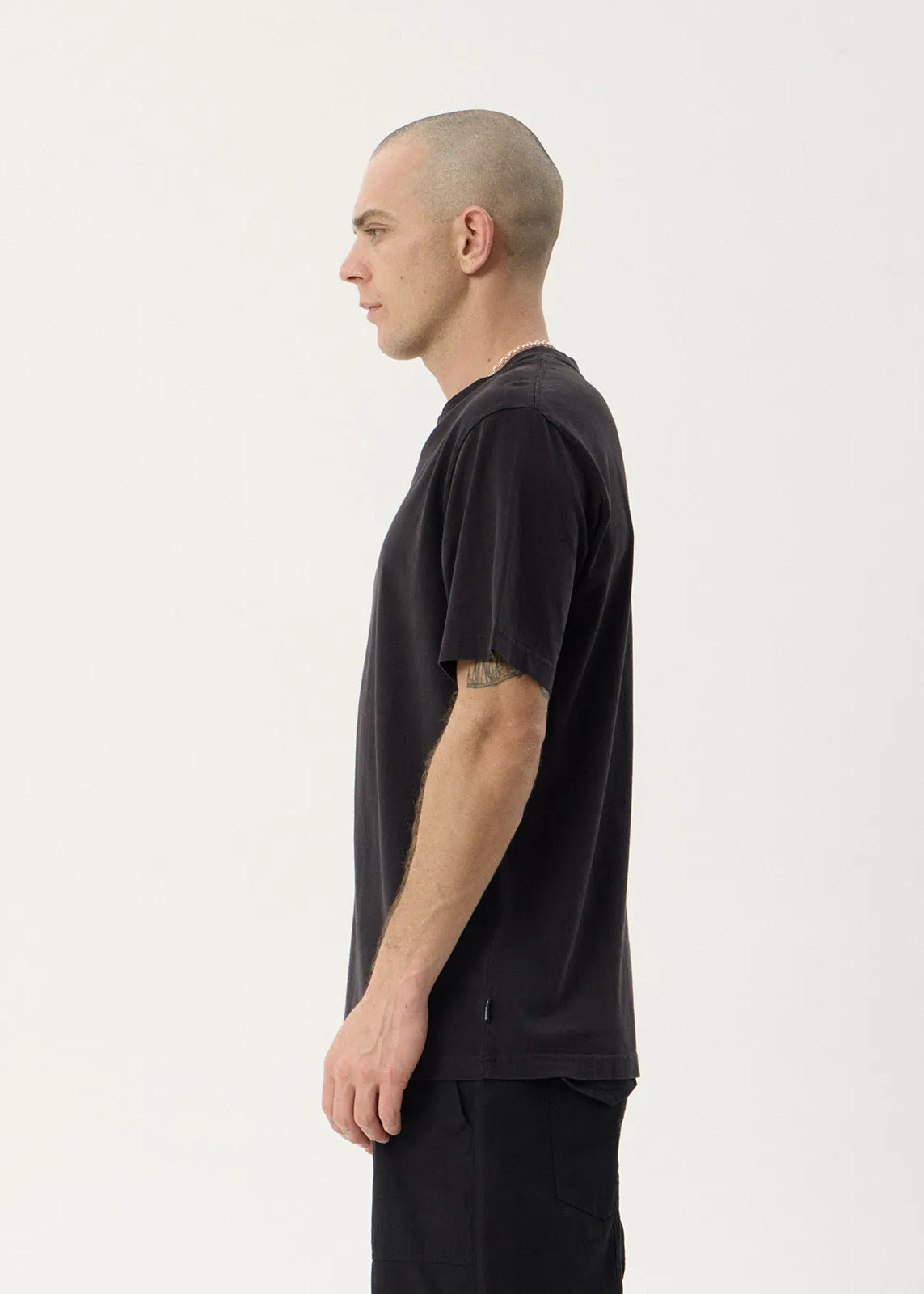 AFENDS Mens Anniversary - Retro Tee - Stone Black sold by Afends product image thumbnail 4