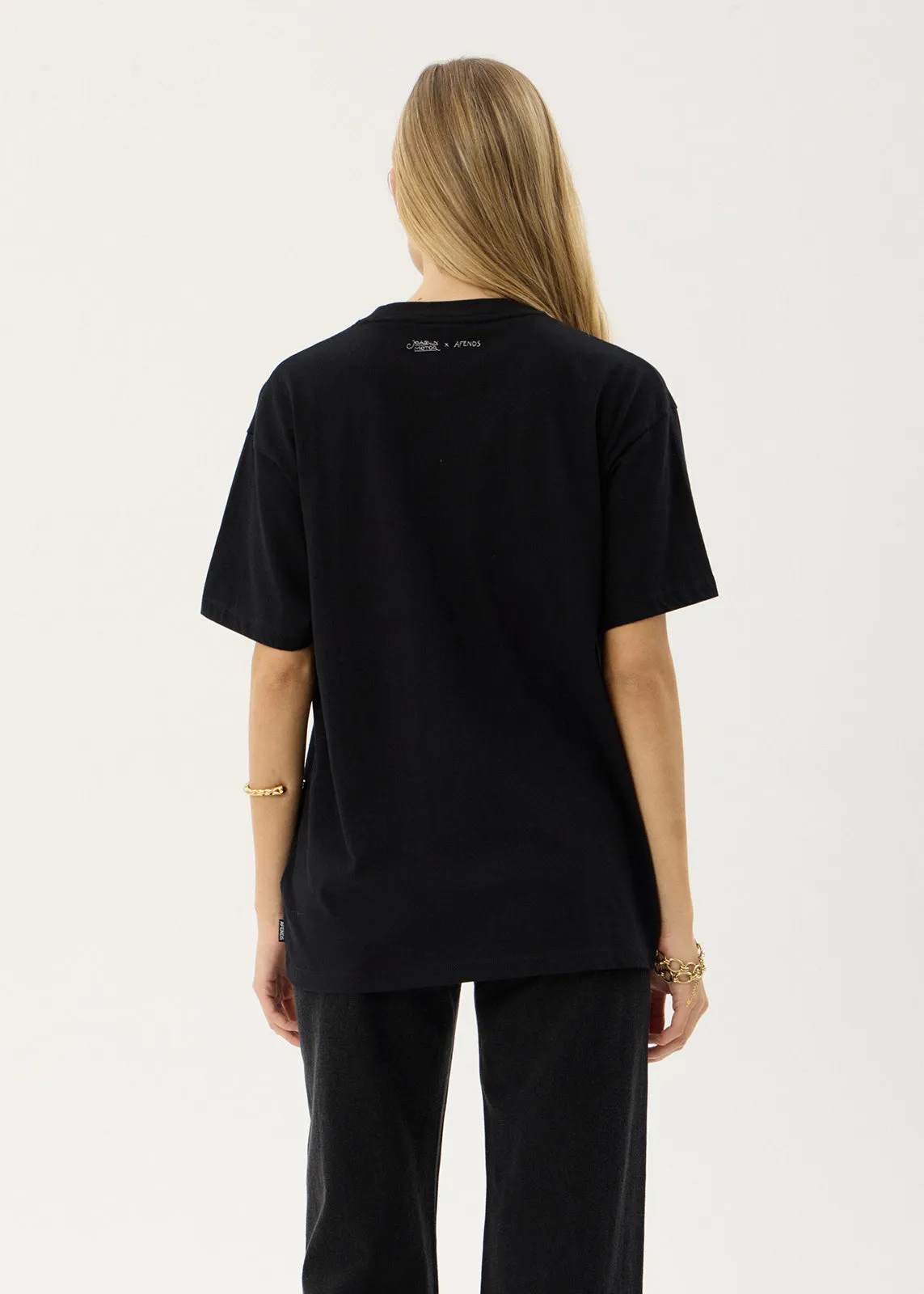 AFENDS Womens Unbound - Oversized Tee - Black sold by Afends product image thumbnail 5