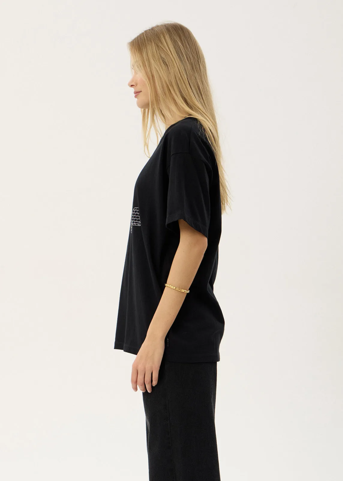 AFENDS Womens Unbound - Oversized Tee - Black sold by Afends product image thumbnail 4