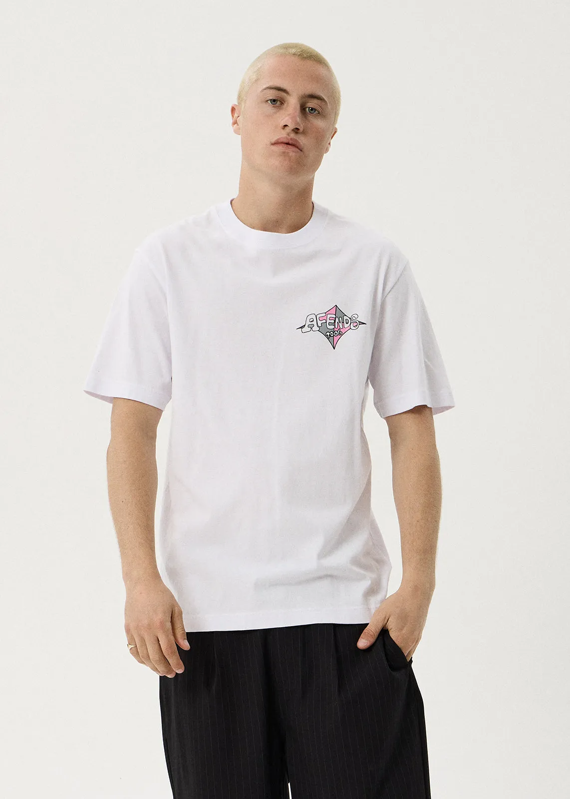AFENDS Mens Session - Retro Tee - White sold by Afends product image thumbnail 5