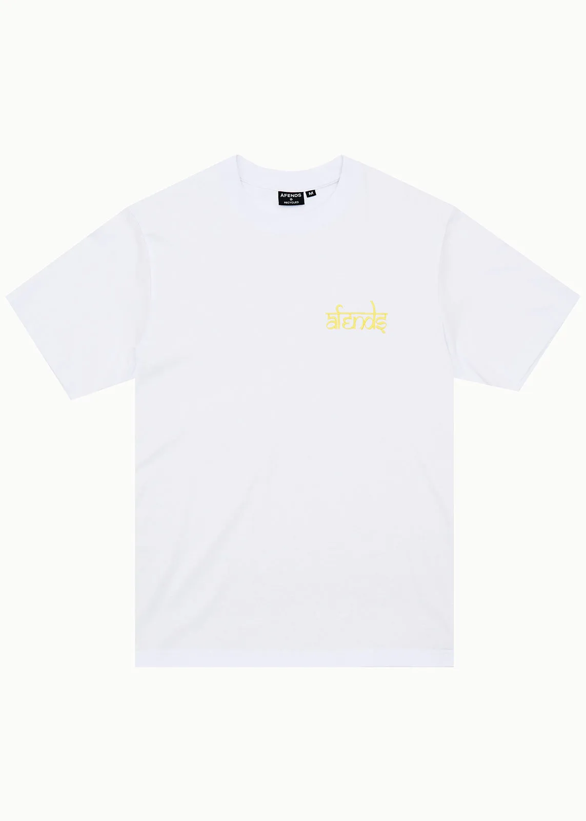 AFENDS Steady - Retro Tee - White sold by Afends