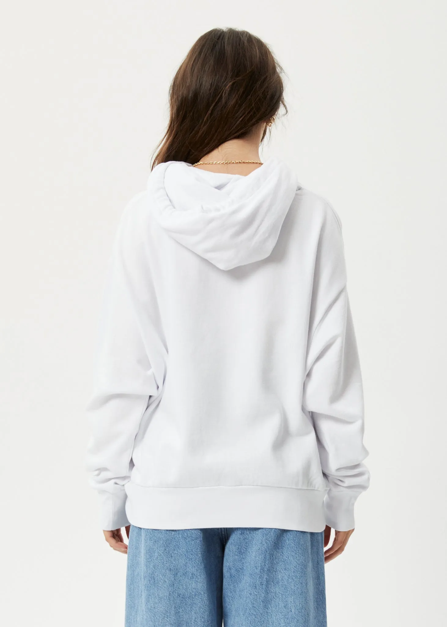 AFENDS Womens Kala - Hoodie - White sold by Afends product image thumbnail 5