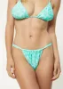 AFENDS Womens Benny - Bikini Bottoms - Jade Daisy sold by Afends