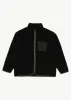 AFENDS Mens Arctic - Fleece Zip Up Jacket - Black sold by Afends