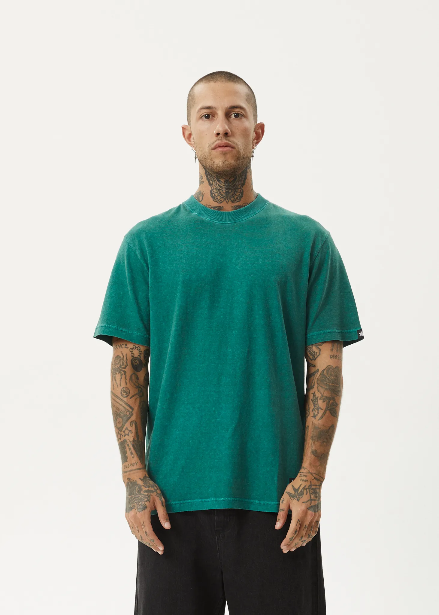 AFENDS Mens Classic - Retro Tee - Washed Pine sold by Afends product image thumbnail 2