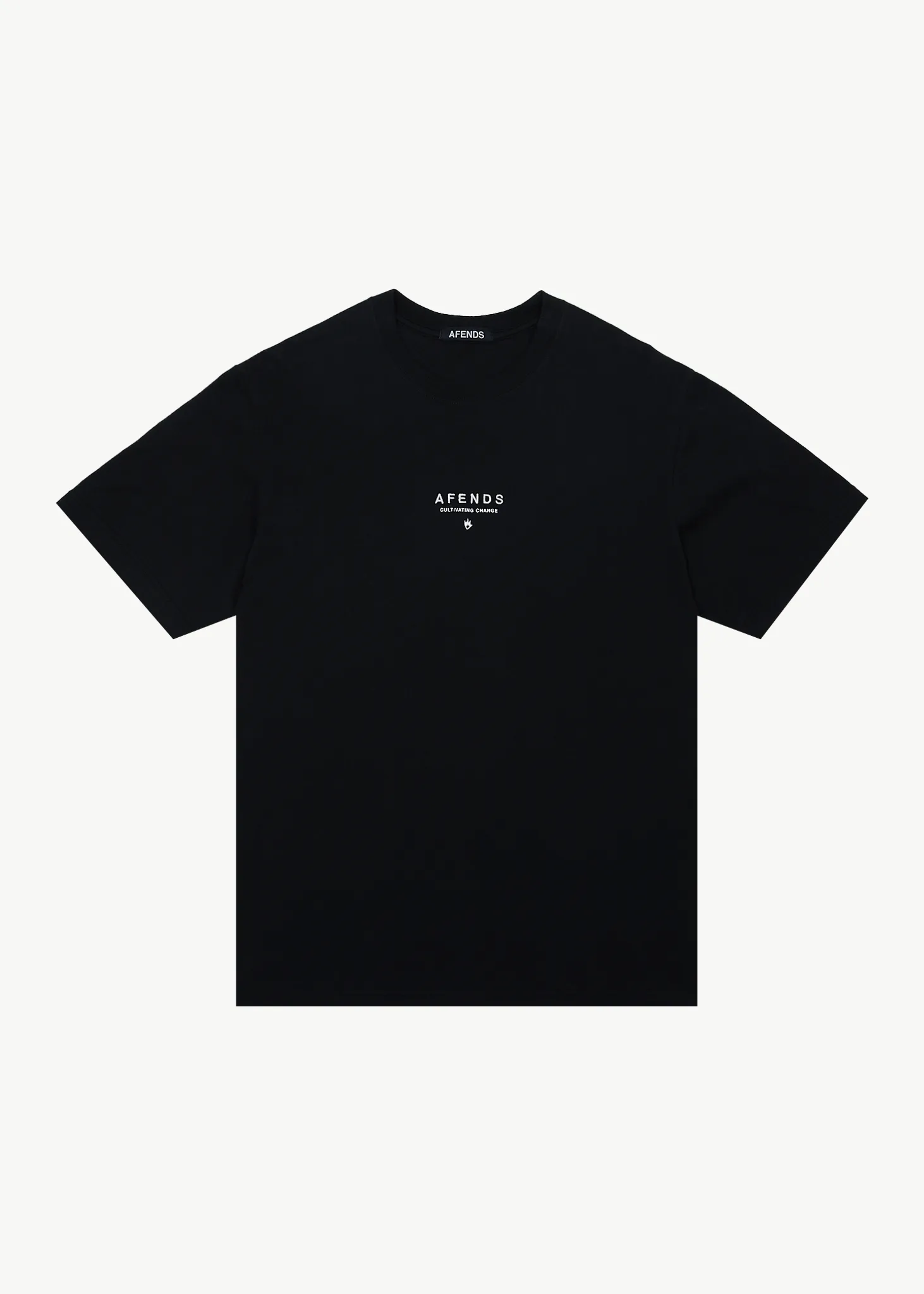 AFENDS Mens Space - Retro Fit Tee - Black sold by Afends