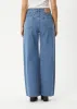 AFENDS Womens Gigi - Denim Flared Jean - Worn Blue sold by Afends