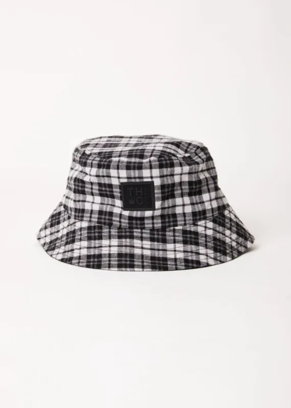 Afends Unisex Asta - Hemp Reversible Bucket Hat - Steel sold by Afends