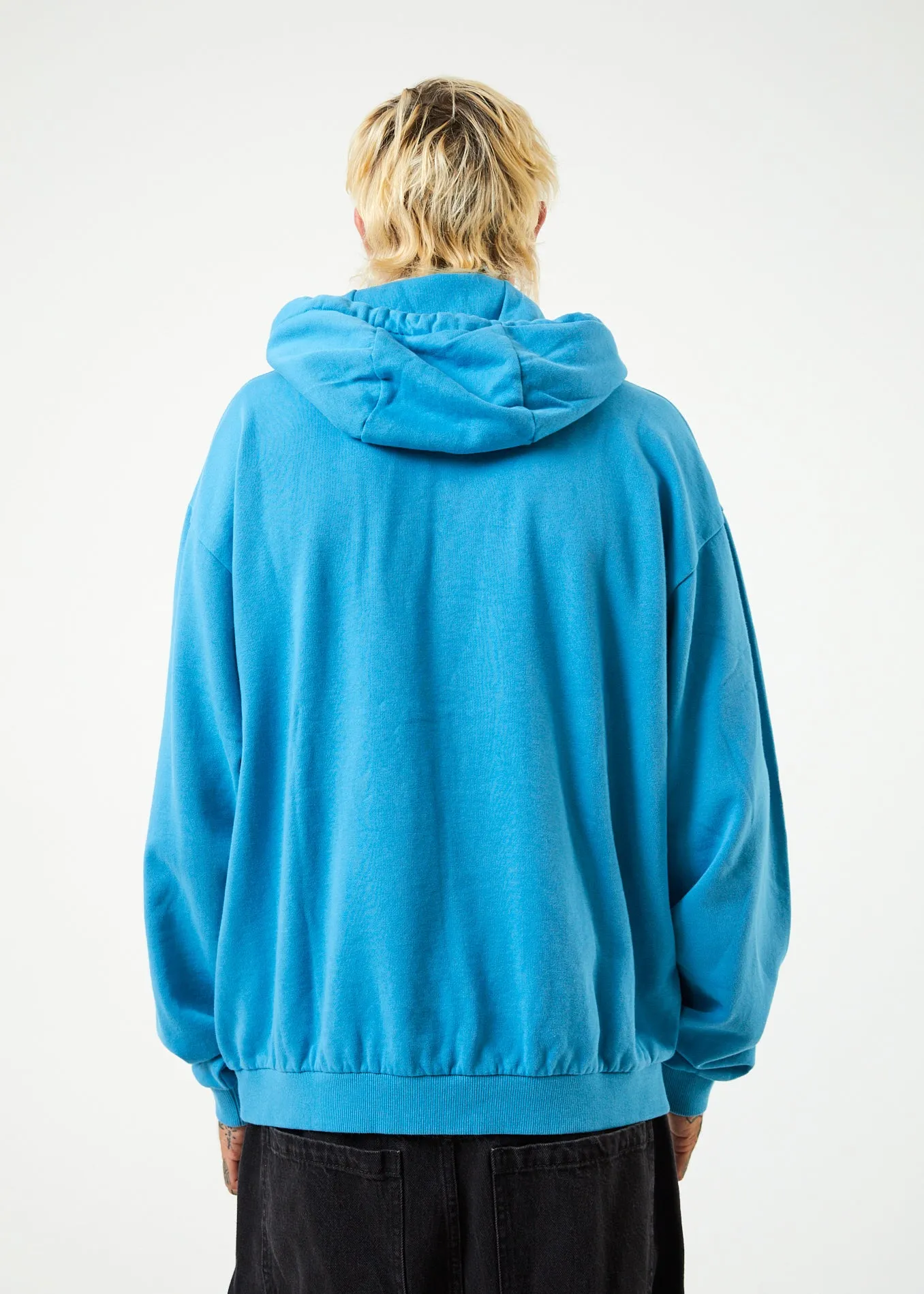 AFENDS Mens Vortex - Hoodie - Dark Teal sold by Afends product image thumbnail 5