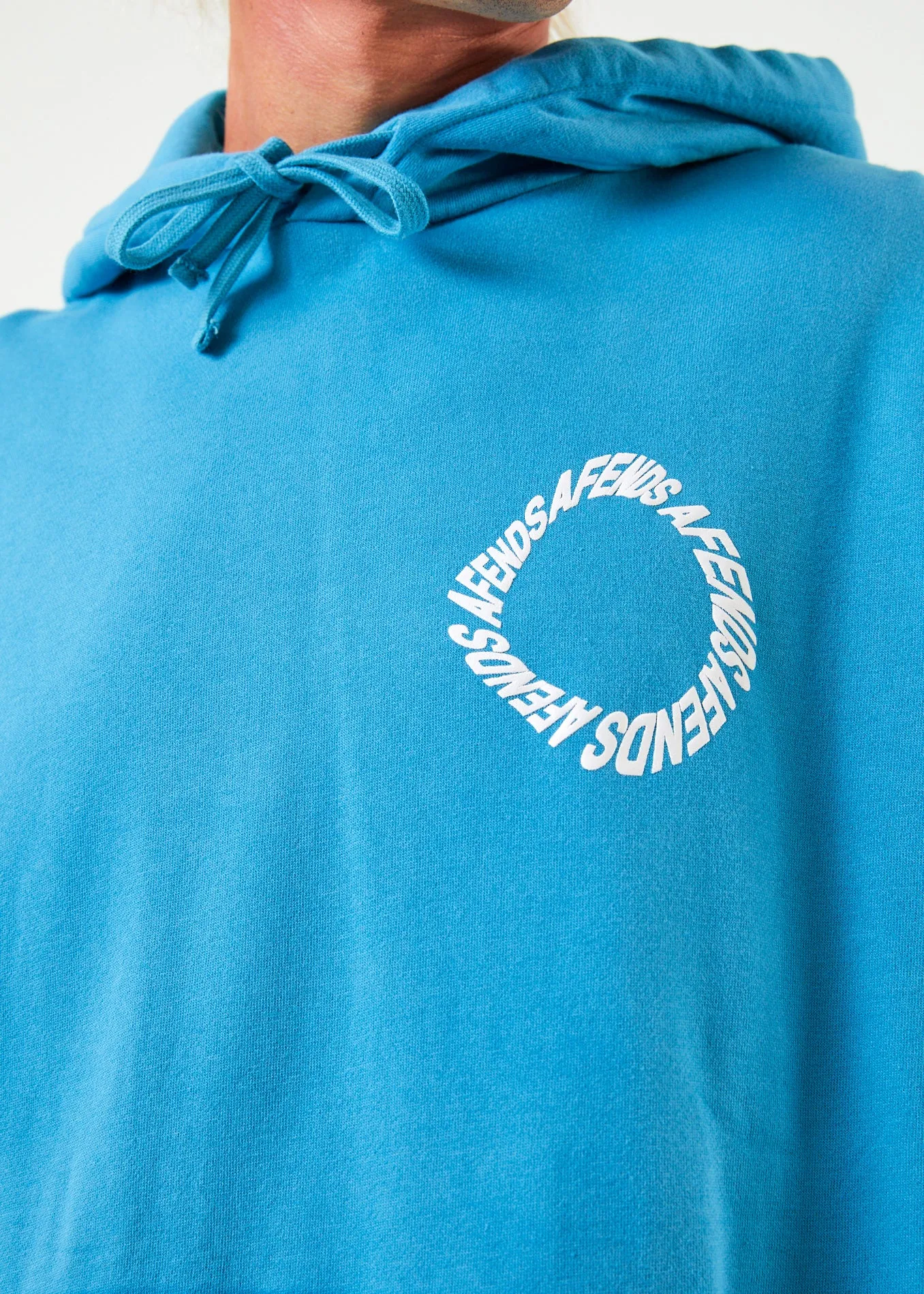 AFENDS Mens Vortex - Hoodie - Dark Teal sold by Afends product image thumbnail 2