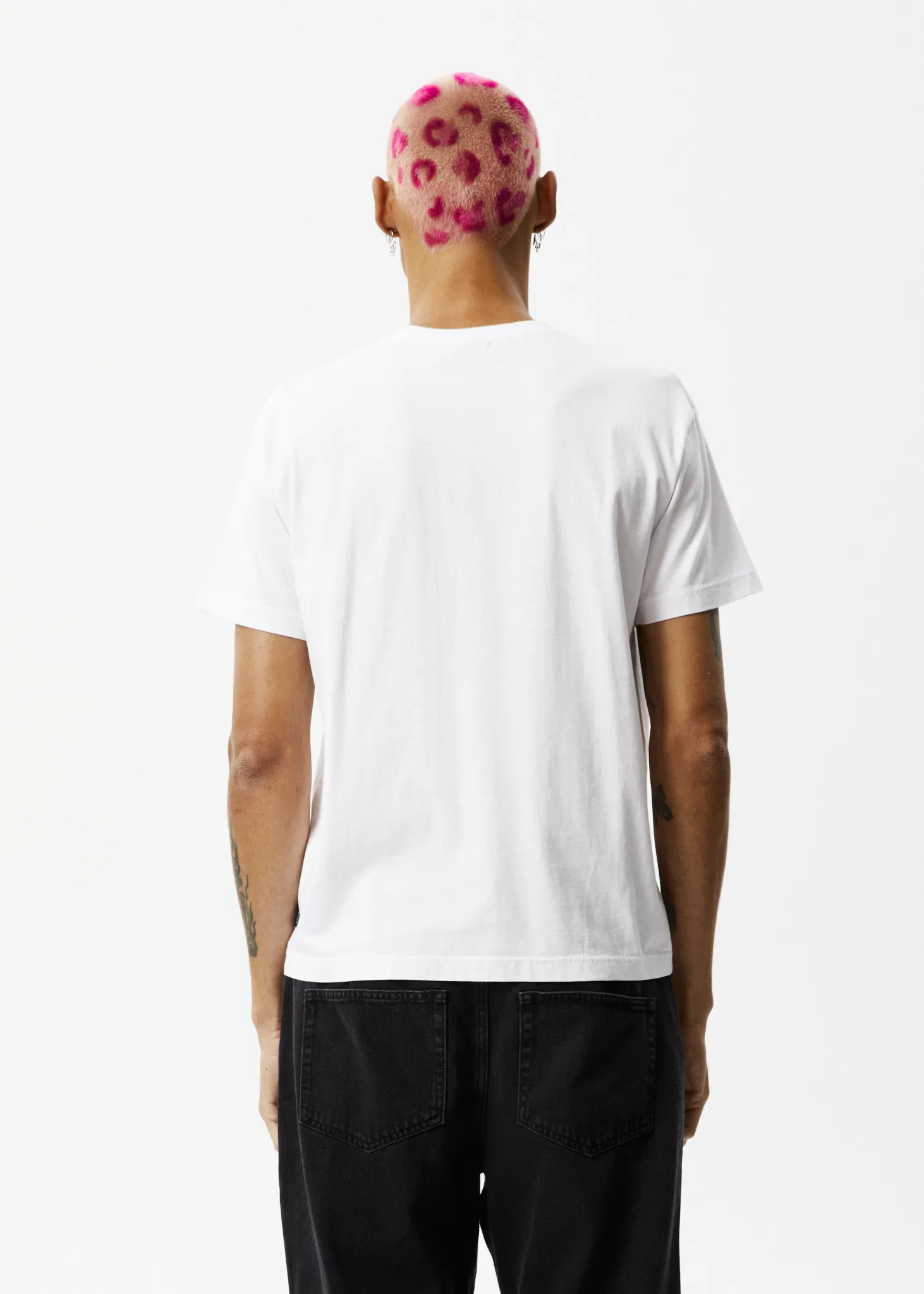 AFENDS Mens Future - Slim Fit Graphic T-Shirt - White sold by Afends product image thumbnail 5