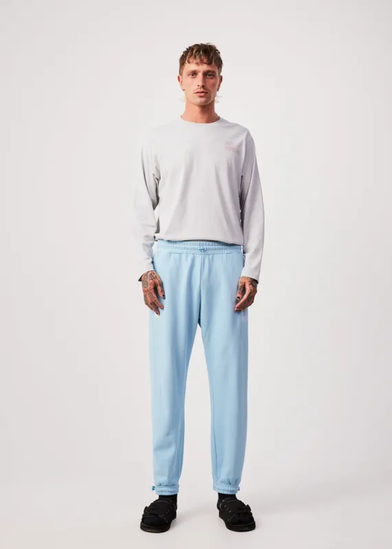 AFENDS Unisex Conditional - Unisex Sweat Pants - Sky Blue sold by Afends