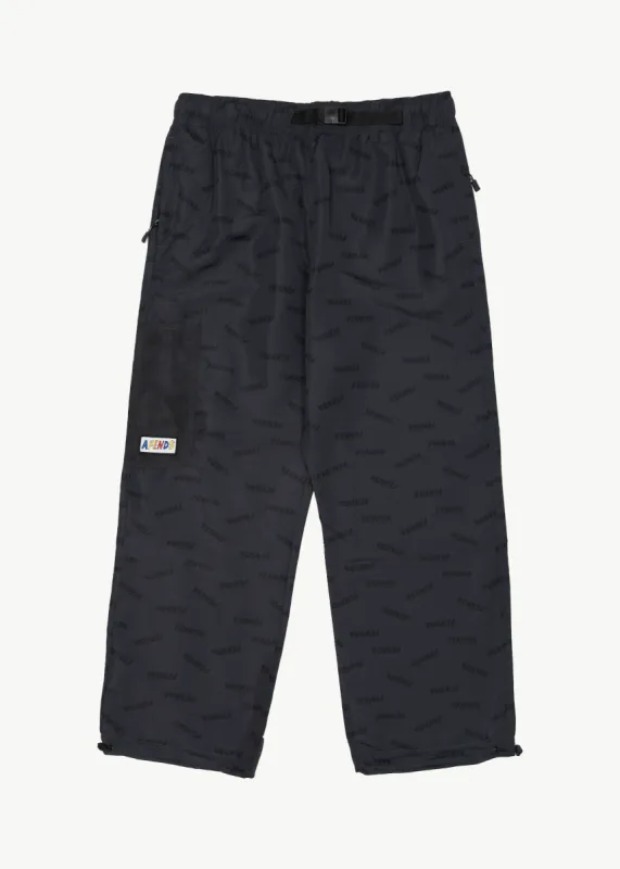 AFENDS Mens Fendsa - Spray Pants - Charcoal sold by Afends