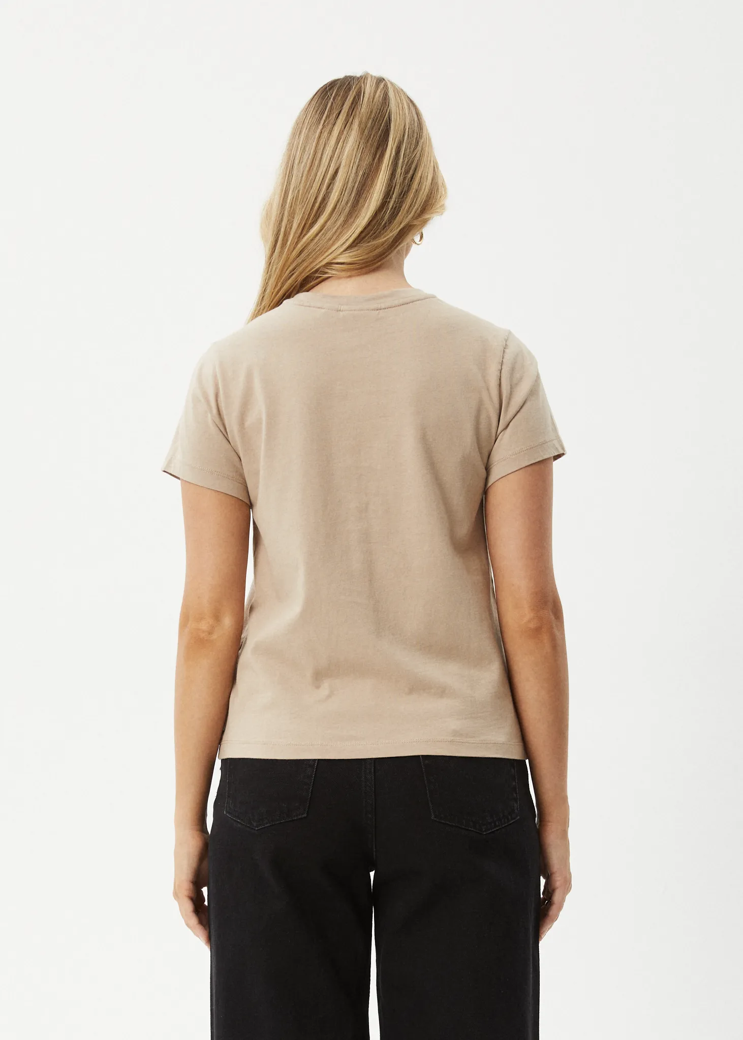 AFENDS Womens Garden Buds - Classic Tee - Taupe sold by Afends product image thumbnail 5
