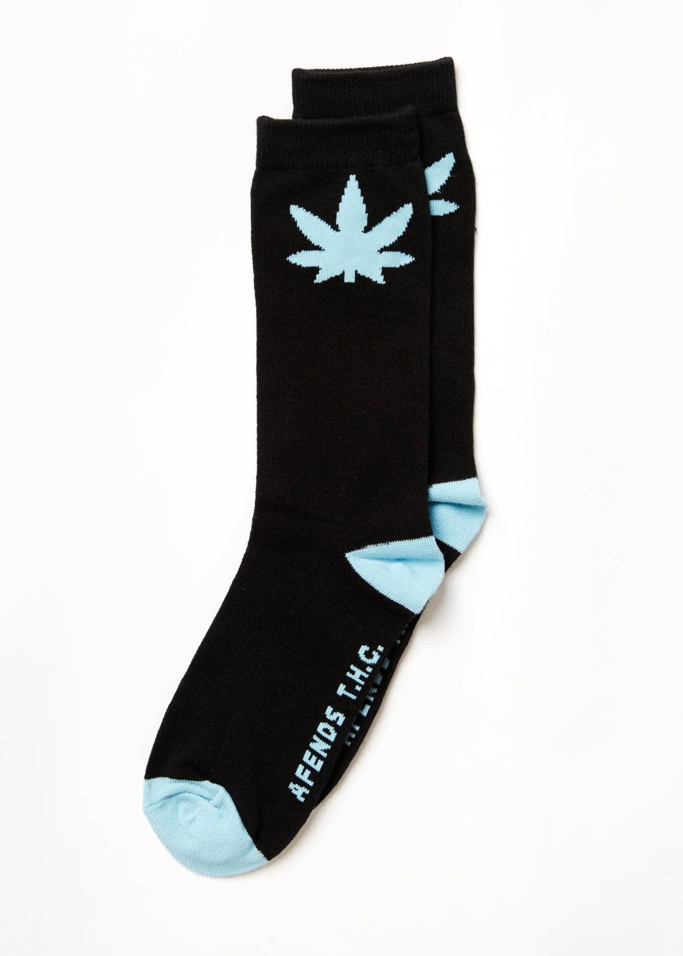 AFENDS Unisex Controlla - Crew Socks - Black sold by Afends product image thumbnail 3