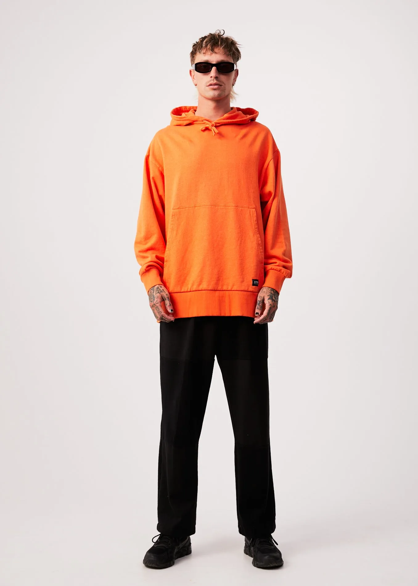 AFENDS Mens All Day - Relaxed Hoodie - Sunset sold by Afends product image thumbnail 3