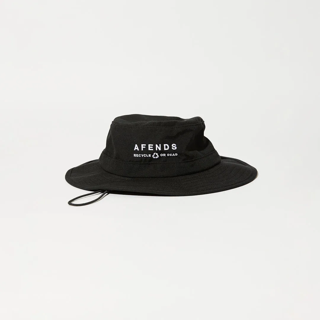 AFENDS Unisex Calico - Bucket Hat - Black sold by Afends product image thumbnail 3