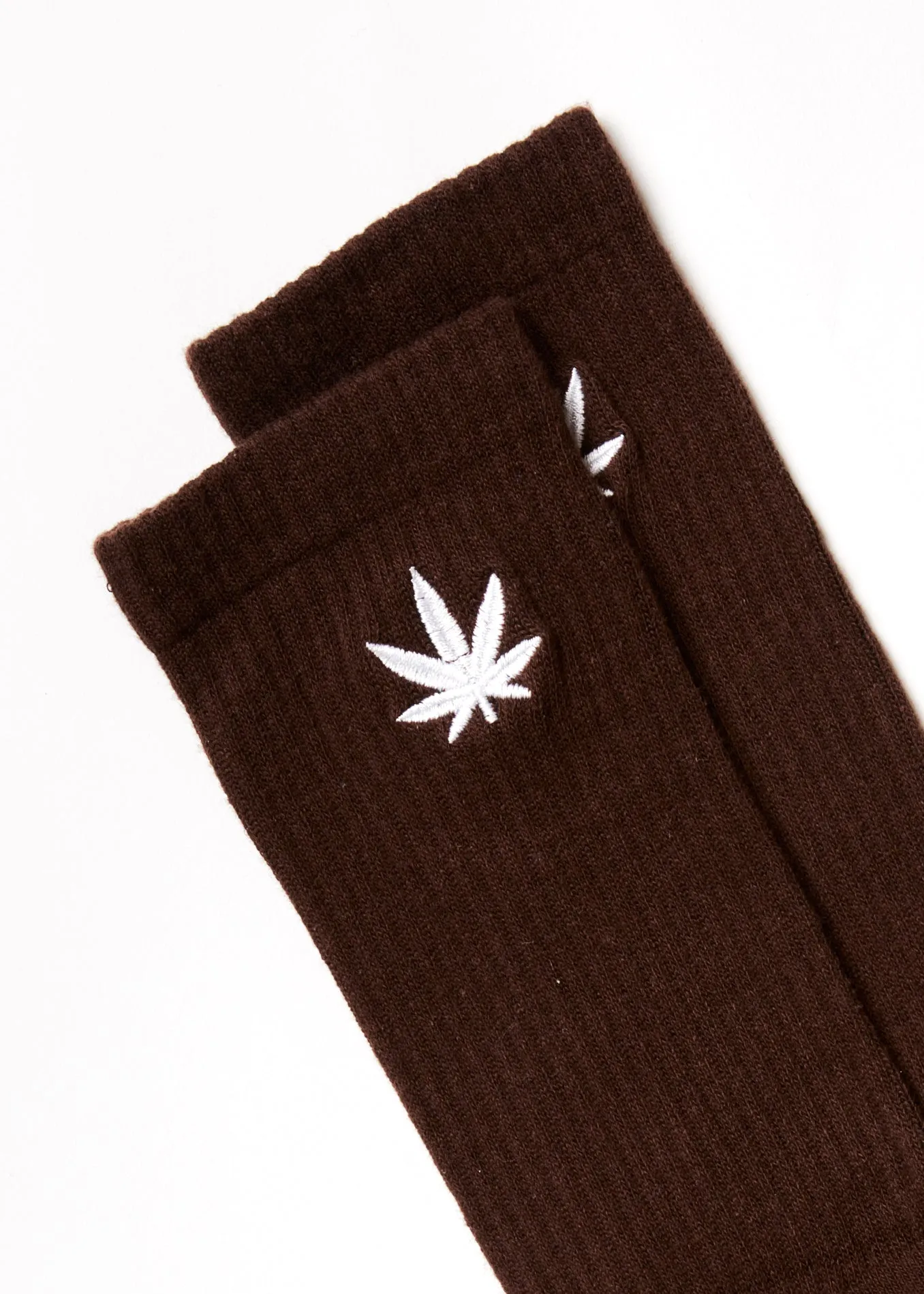 AFENDS Unisex Happy - Crew Socks - Coffee sold by Afends product image thumbnail 2