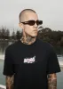 AFENDS Mens Universe - Retro Tee - Black sold by Afends