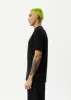 AFENDS Mens Universe - Retro Tee - Black sold by Afends