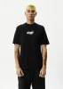 AFENDS Mens Universe - Retro Tee - Black sold by Afends