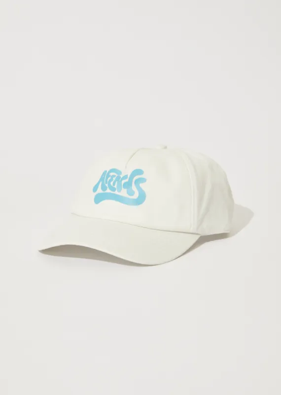 AFENDS Unisex Toosie - 6 Panel Cap - White sold by Afends