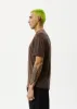 AFENDS Mens Classic - Retro Fit Tee - Coffee sold by Afends