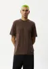 AFENDS Mens Classic - Retro Fit Tee - Coffee sold by Afends