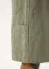 AFENDS Mens Harper - Canvas Workwear Short 22" - Olive sold by Afends