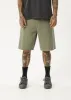 AFENDS Mens Harper - Canvas Workwear Short 22" - Olive sold by Afends