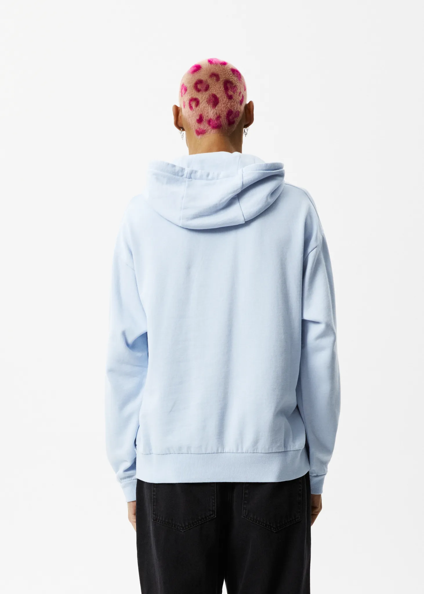 AFENDS Mens World Problems - Hoodie - Powder Blue sold by Afends product image thumbnail 5