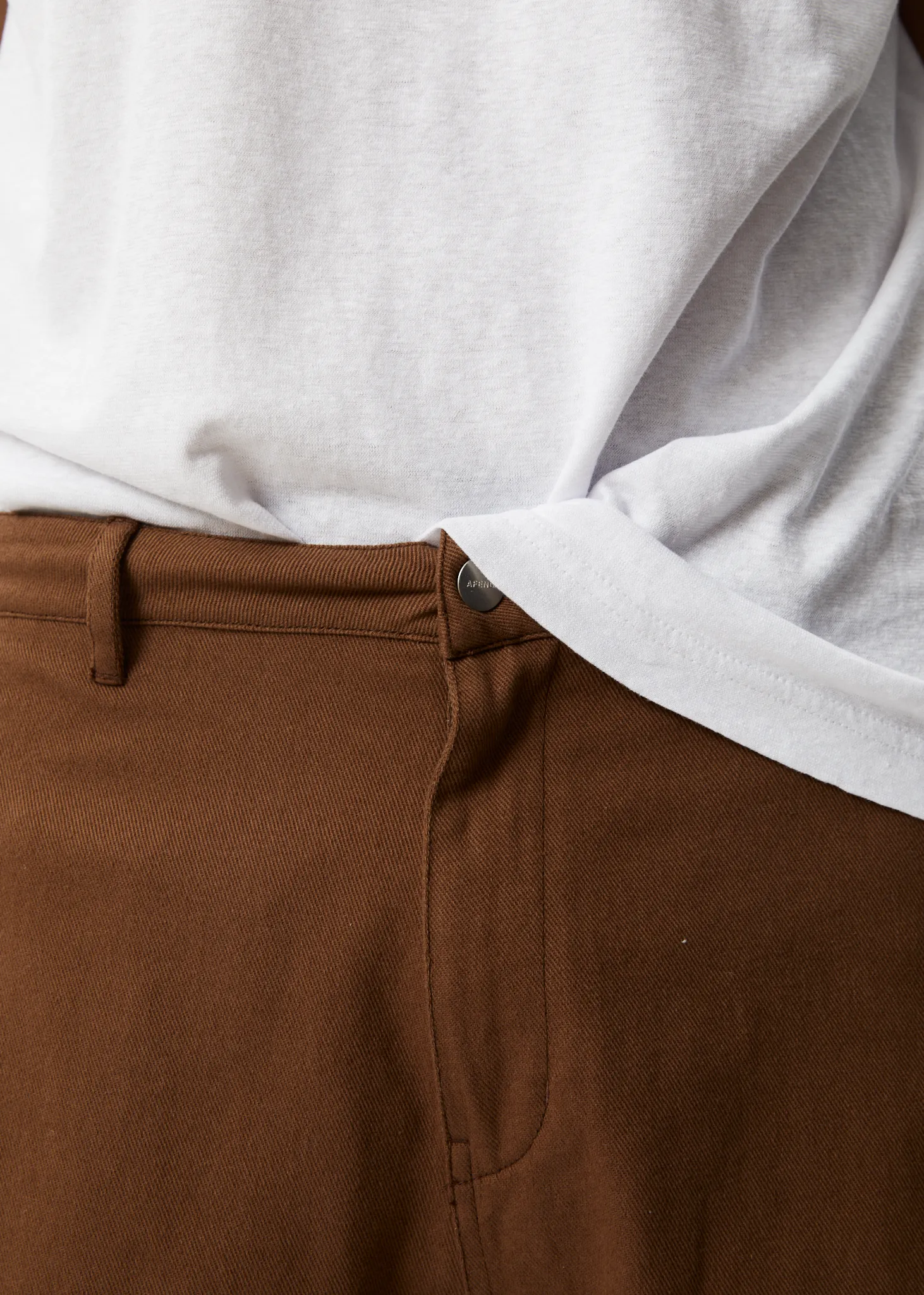 AFENDS Mens Ninety Twos - Fixed Waist Shorts 19" - Toffee sold by Afends product image thumbnail 5