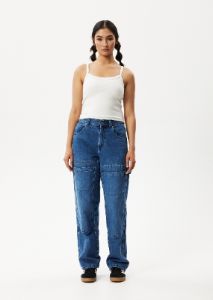 Afends Womens Taylor - Hemp Ribbed Singlet - Off White sold by Afends