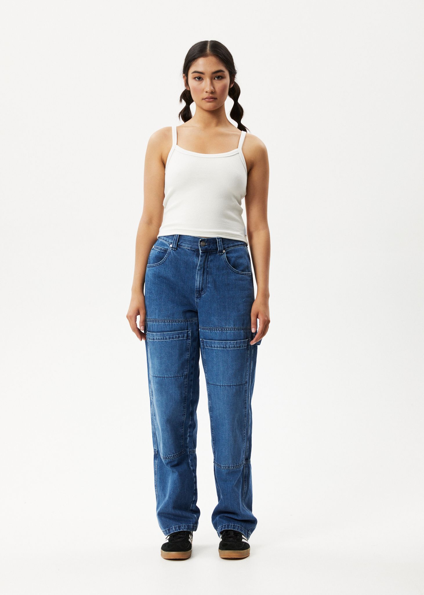 Afends Womens Taylor - Hemp Ribbed Singlet - Off White sold by Afends product image thumbnail 3